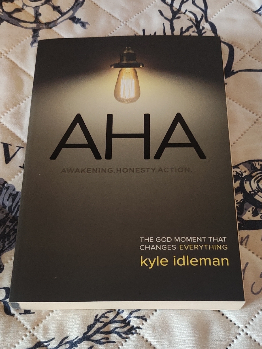 SPRING READING: AHA: THE GOD MOVEMENT THAT CHANGES EVERYTHING, NOVEL